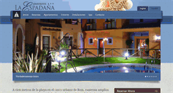 Desktop Screenshot of hotelespadana.com
