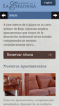Mobile Screenshot of hotelespadana.com